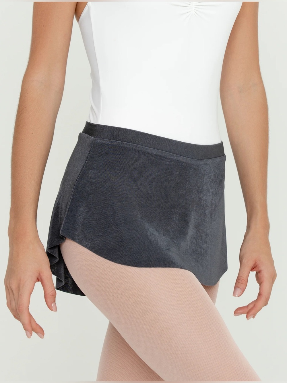 Bullet Pointe skirt, Gunmetal XS